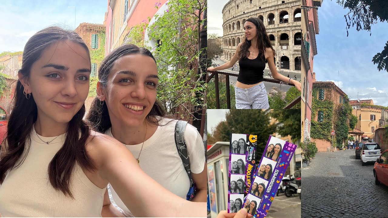 Romada bir neçə gün, Market alışverişi, piknik🧺🇮🇹| DinAr adventures final (8)🛫🏛️
