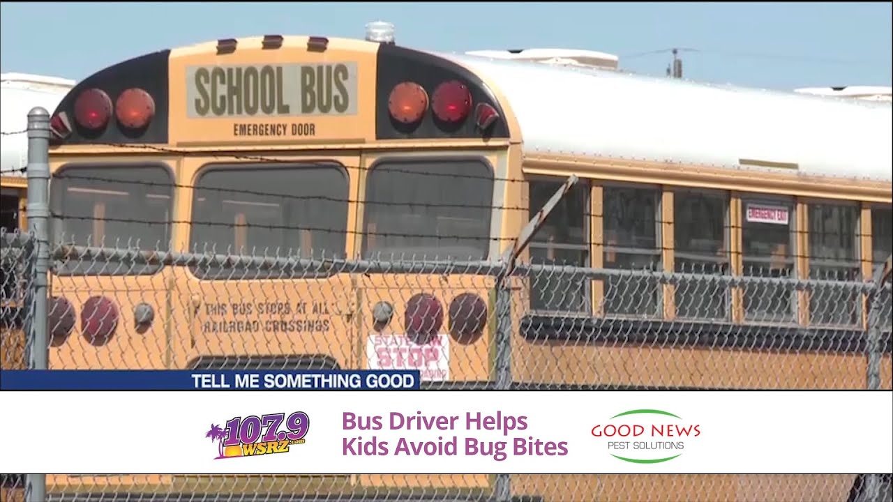Jones & Company Good News Segment: School Bus Driver Solves Pest Problem for Kids