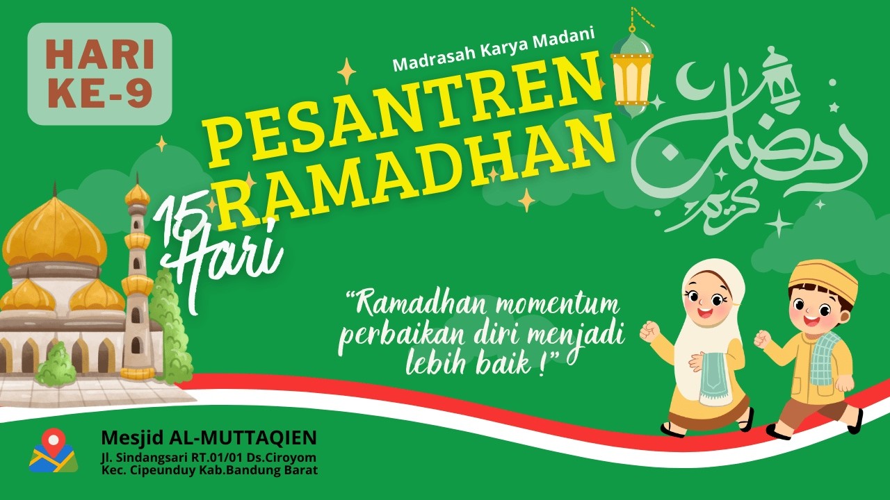 YUUU... TADARUS BARENG BERSAMA SISWA MADRASAH KARYA MADANI HARI KE 9