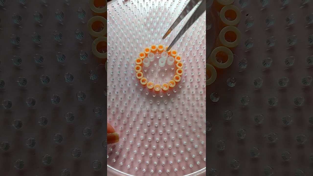 cool craft idea with hama beads 