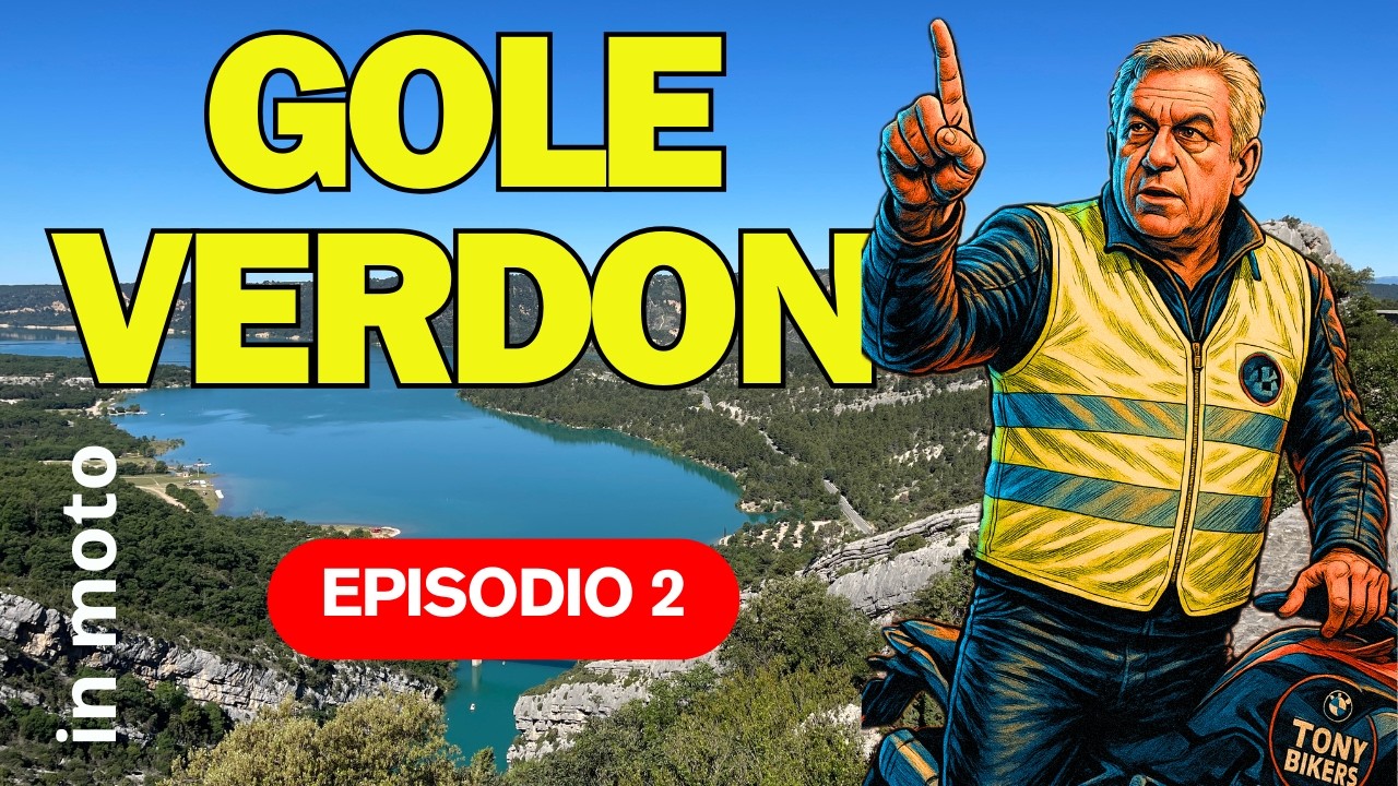 GOLE del VERDON - Ep.2- Gole Verdon - S.te Tropez - Nizza. Avventura in MOTO  tra Francia e Italia!