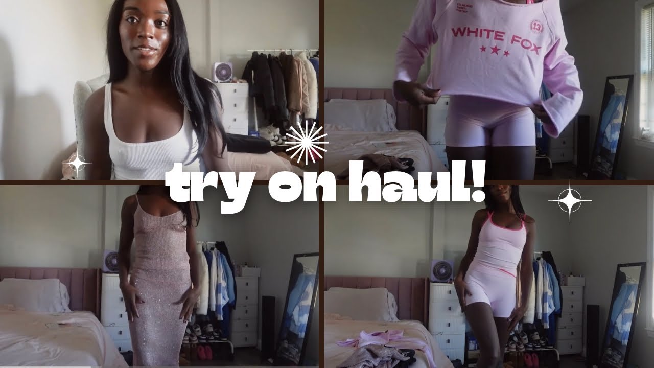i need to be stopped …. |  haul + try on ! (white fox, victoria’s secret & more!) 