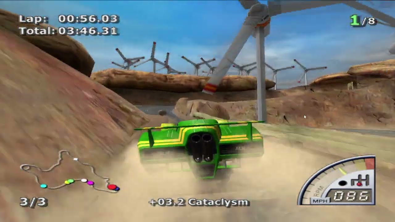 Rumble Racing - Outer Limits | Easter Egg Location