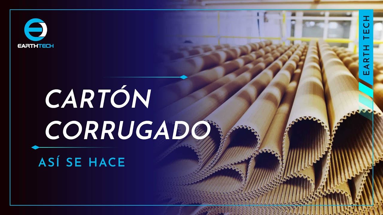 As&iacute; es c&oacute;mo se hace el CART&Oacute;N CORRUGADO &iexcl;Incre&iacute;ble fabricaci&oacute;n!