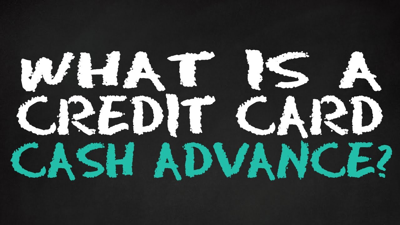 WHAT IS A CREDIT CARD CASH ADVANCE? DON'T MAKE THIS HUGE MISTAKE!