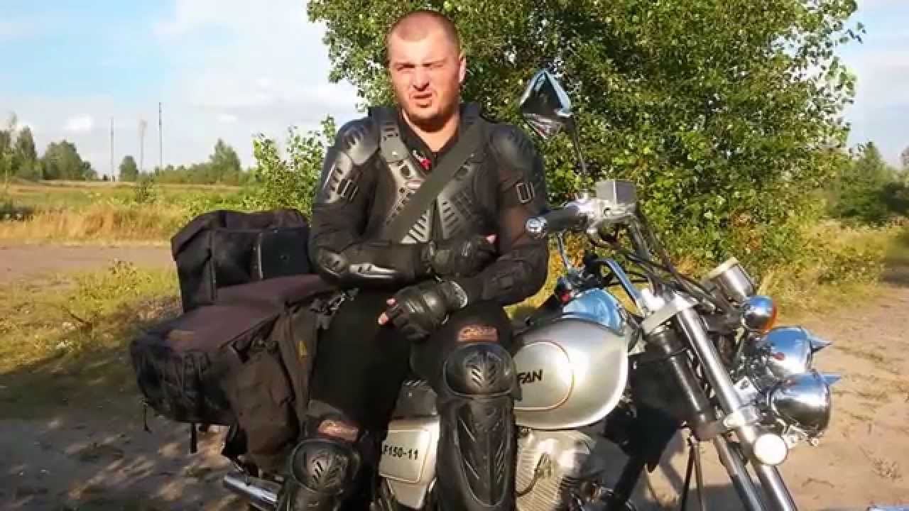 Мотоцикл Lifan LF 150 часть 2