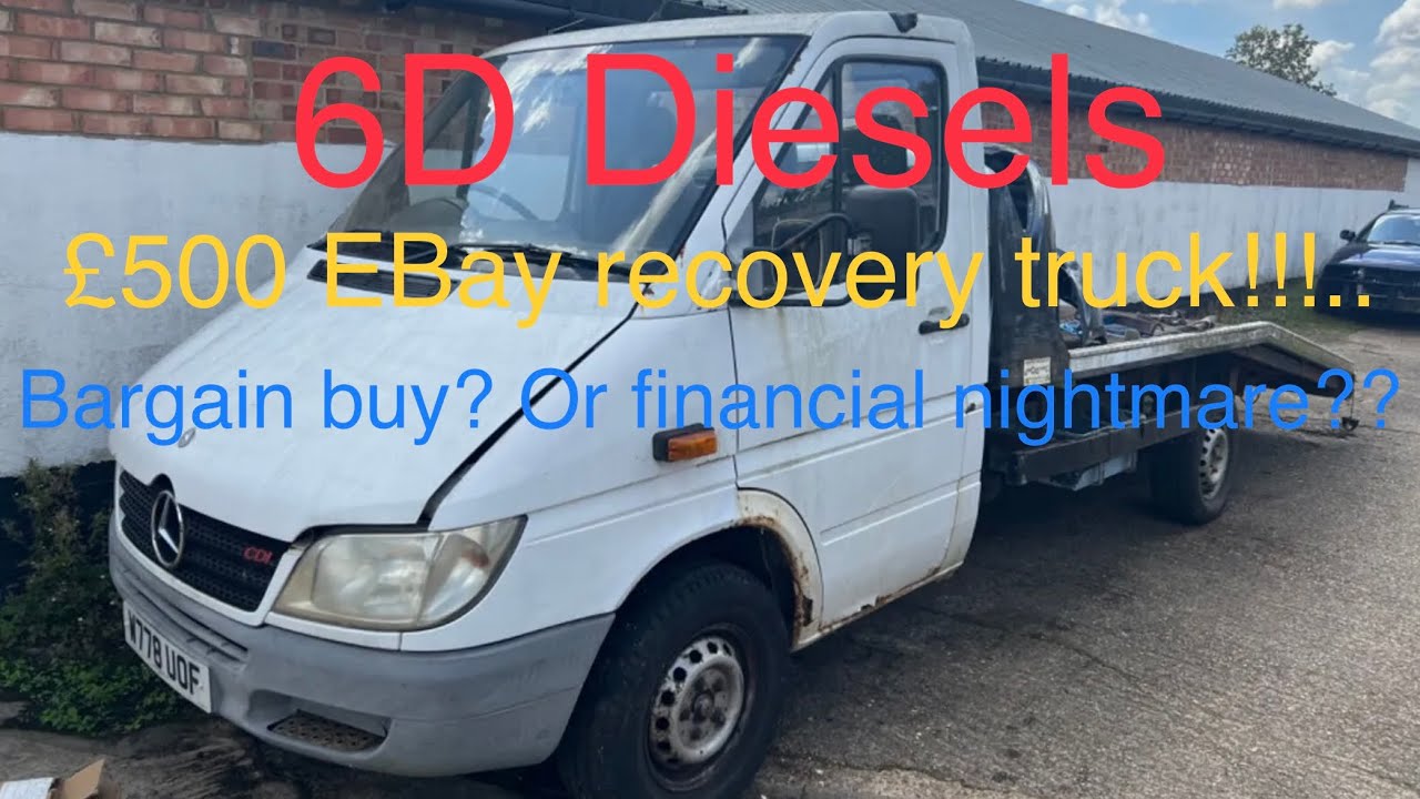 £500 EBay bargain or a financial disaster?? Fixing a cheap recovery truck