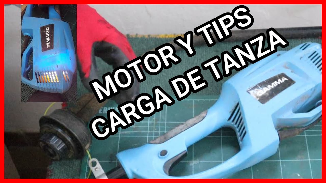 BORDEADORA Gamma G 3081 Reparaci&oacute;n y TIP para cargar tanza