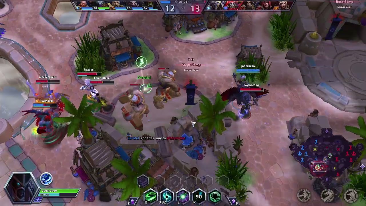 Session 1:  Heroes of the Storm (Zeratul Gameplay)