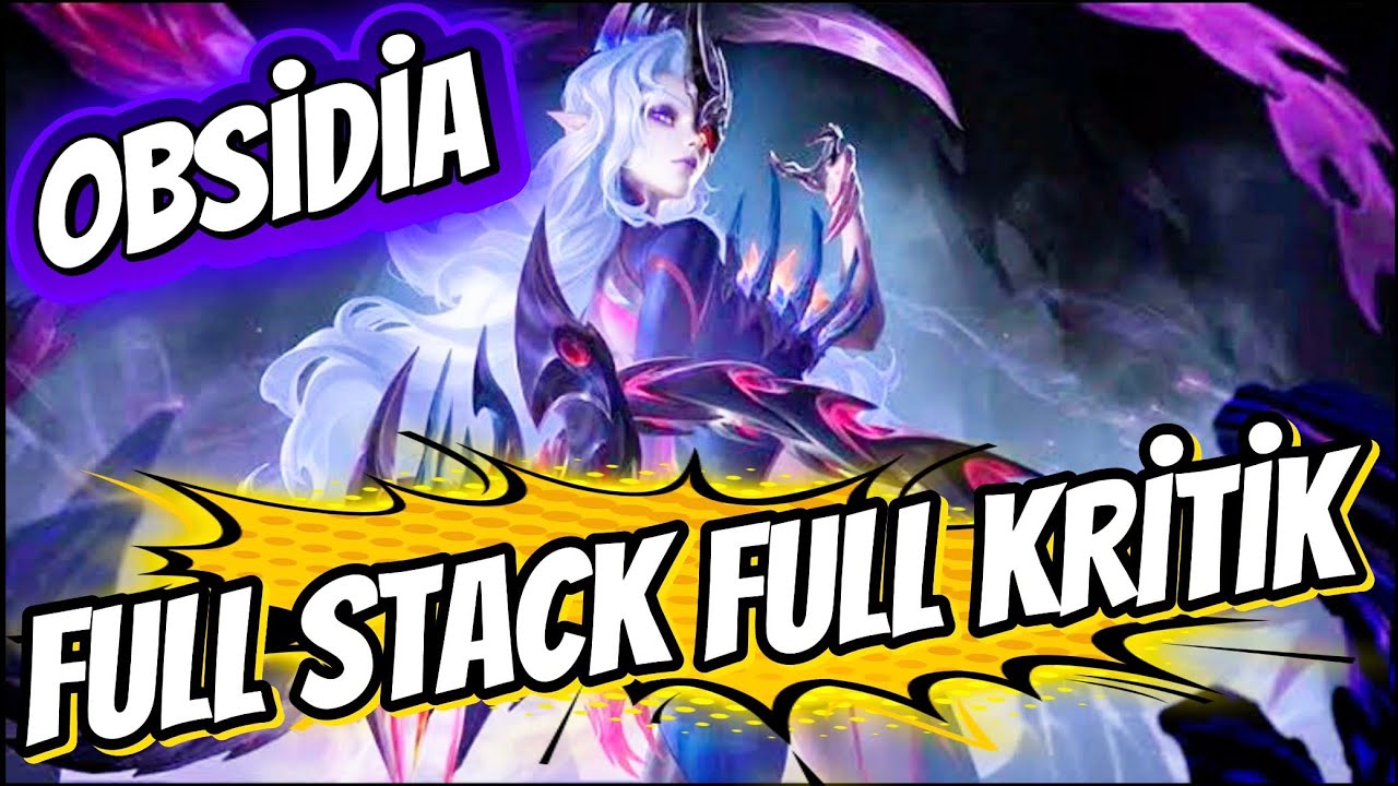 OBSİDİA FULL STACK FULL KRİTİK OLUNCA MAÇI DOMİNE EDER💥 MOBİLE LEGENDS #mlbb 