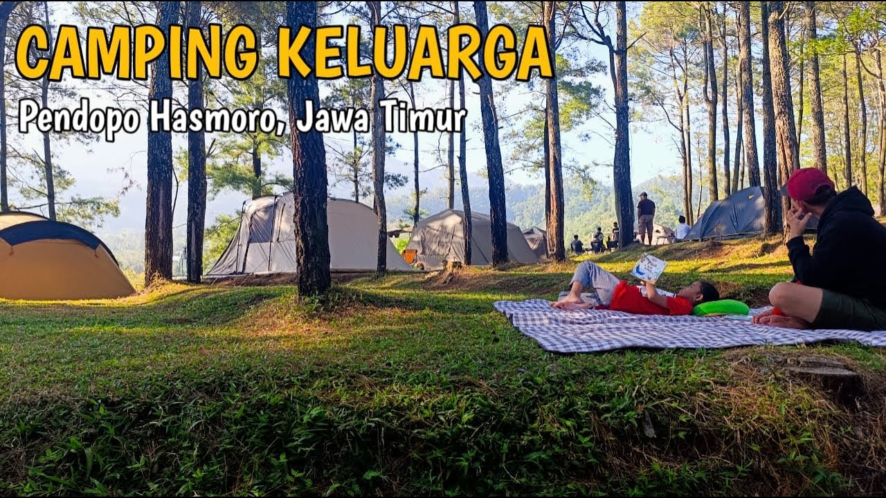 CAMPING KELUARGA, VIEW GUNUNG & HUTAN PINUS | PENDOPO HASMORO, PACET MOJOKERTO - CAMPERVAN #5