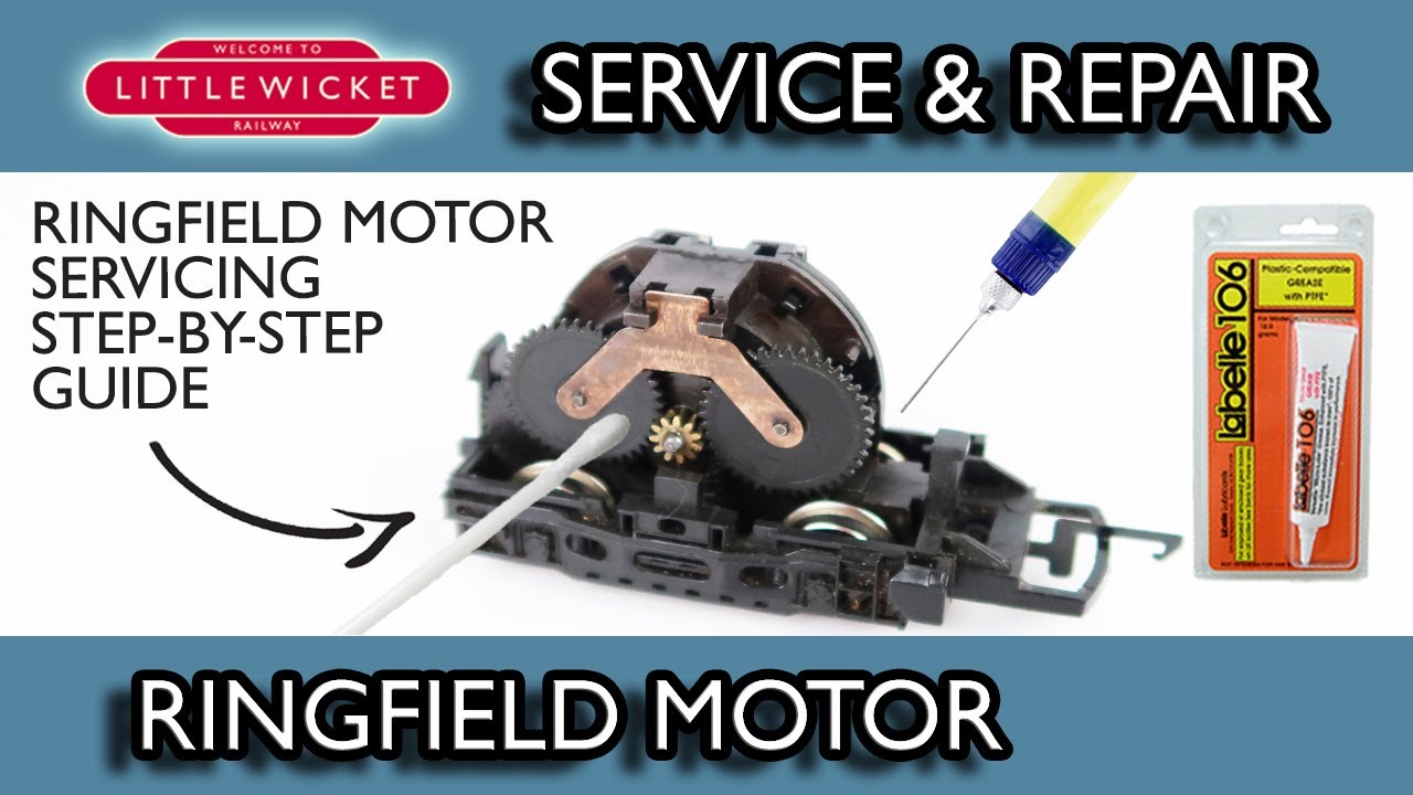 Обслуживание двигателя Hornby Ringfield — пошаговое руководство 🛠