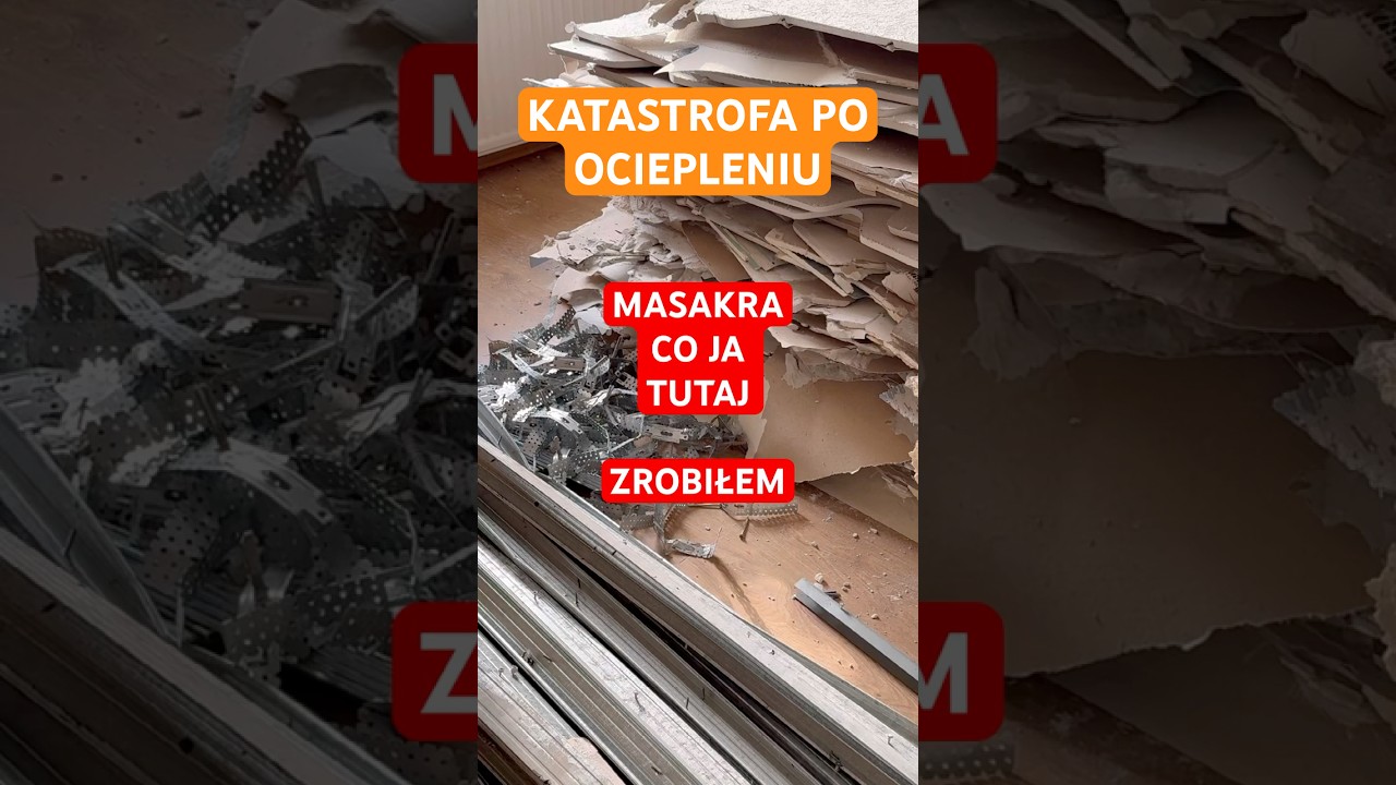 Masakra pod styropianem! Musiałem wywalić wszystko! 🛑