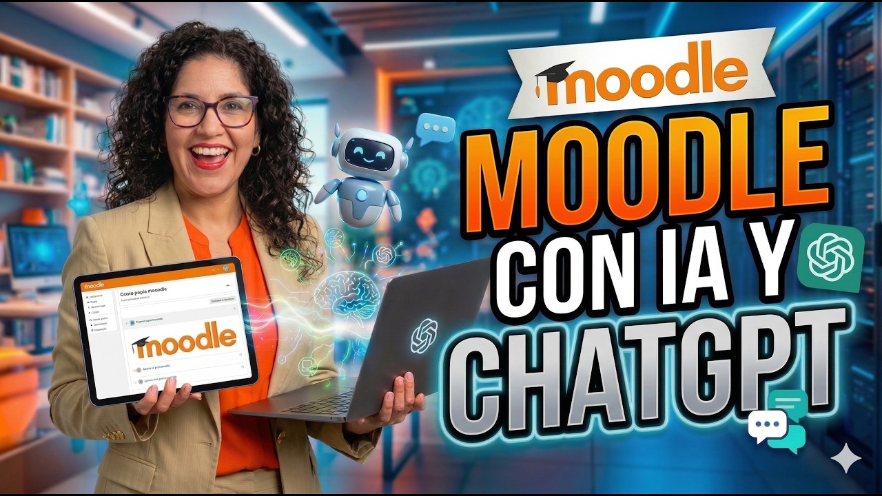 🤯 Moodle 5 con IA + Activar ChatGPT