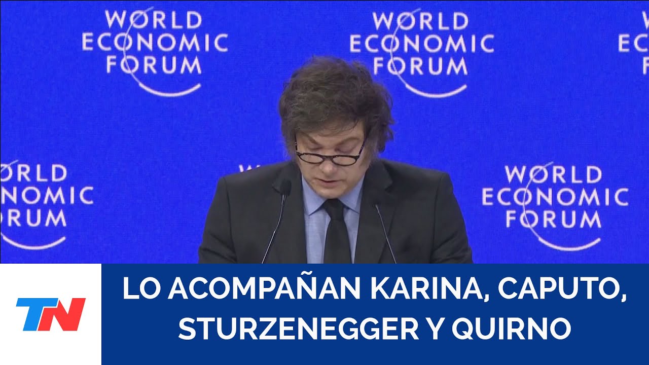 Milei viaja a Davos