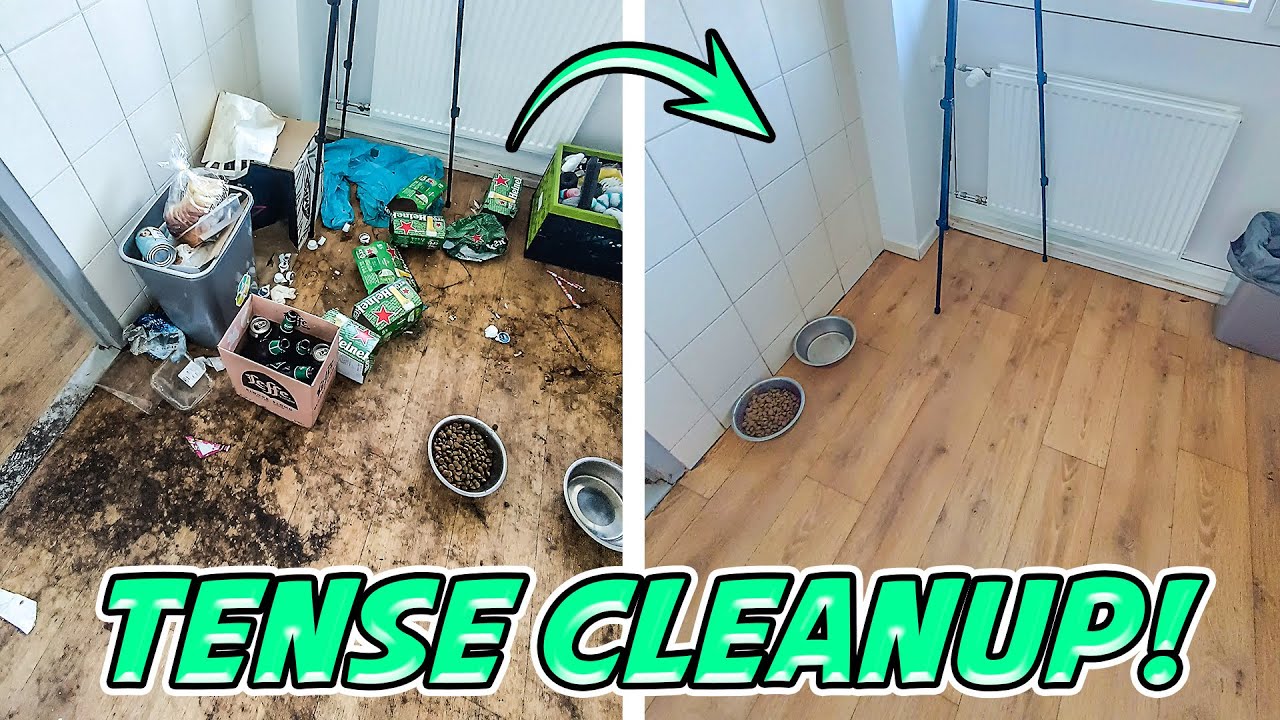 Extreme Kitchen Cleaning with a SCARY Twist! - What Happened? 😱