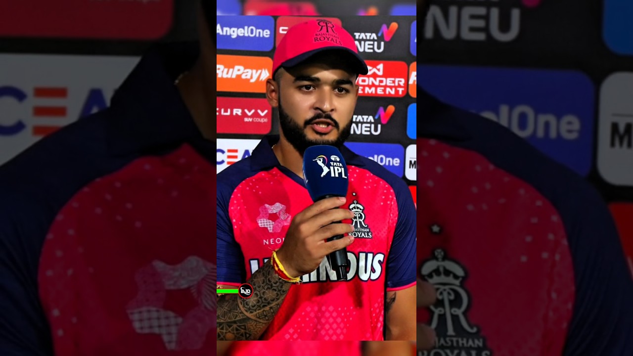 Ryan Parag made a big statement about Sanju Samson. 😱 #riyanparag #sanjusamson #ipl #rr #cricket