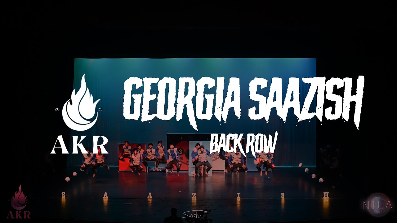 [2ND PLACE] Georgia Saazish | Back Row | Aag Ki Raat 2025 | Nila Media