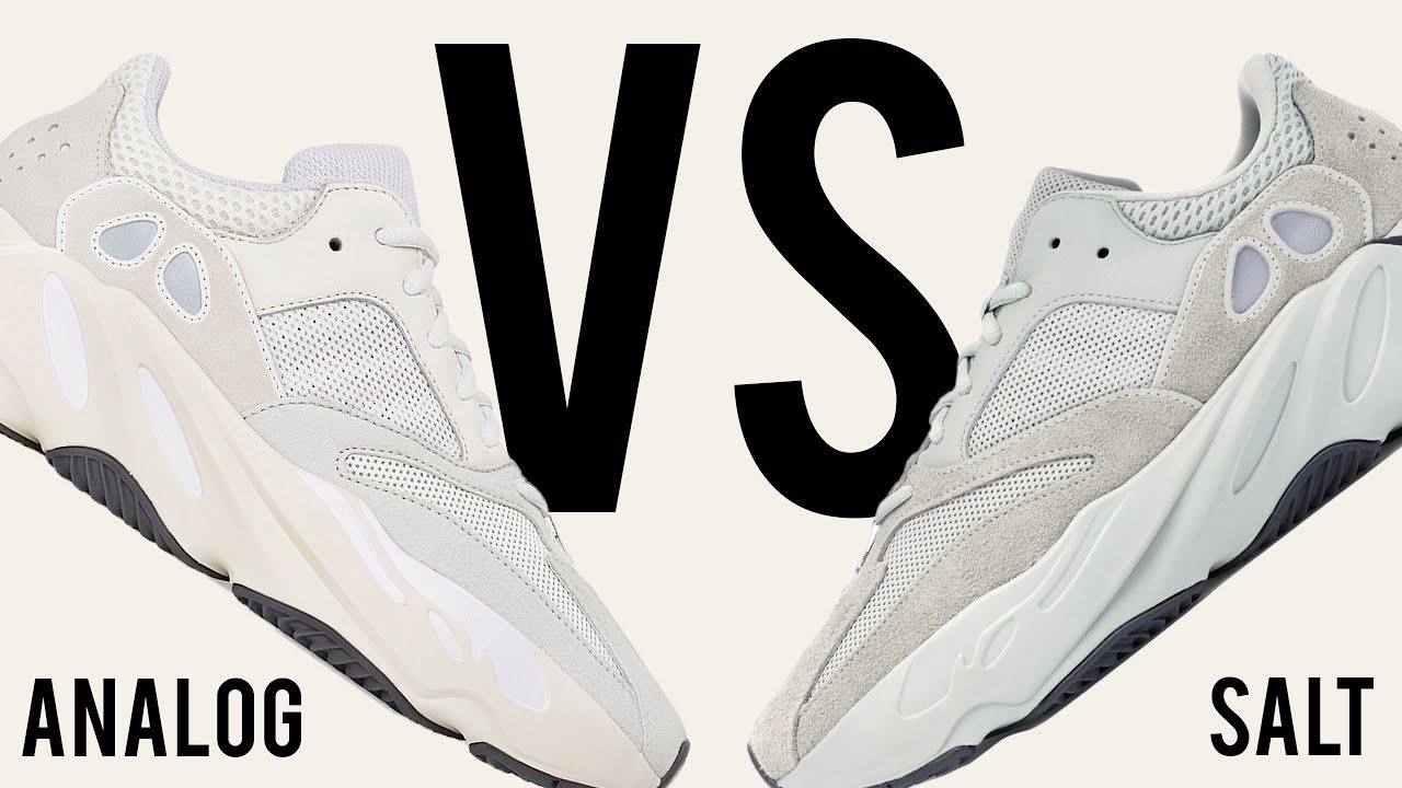 ADIDAS YEEZY 700 ANALOG vs ADIDAS YEEZY 700 SALT + (GIVEAWAY!!!)