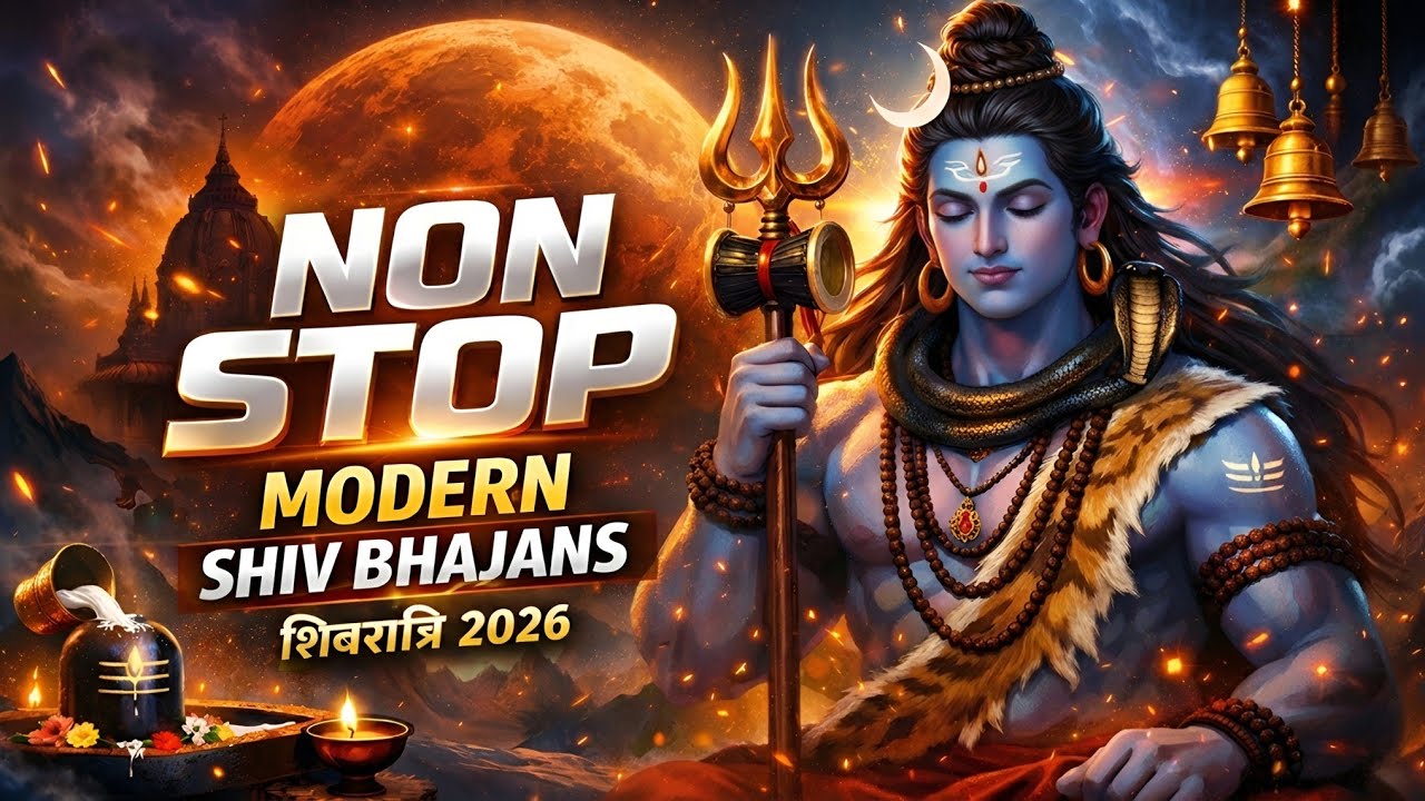 New Mahadev Songs 2026 🕉️ | Shivratri Special 2026 🔱 | Non-Stop Energetic Shiv Bhajans
