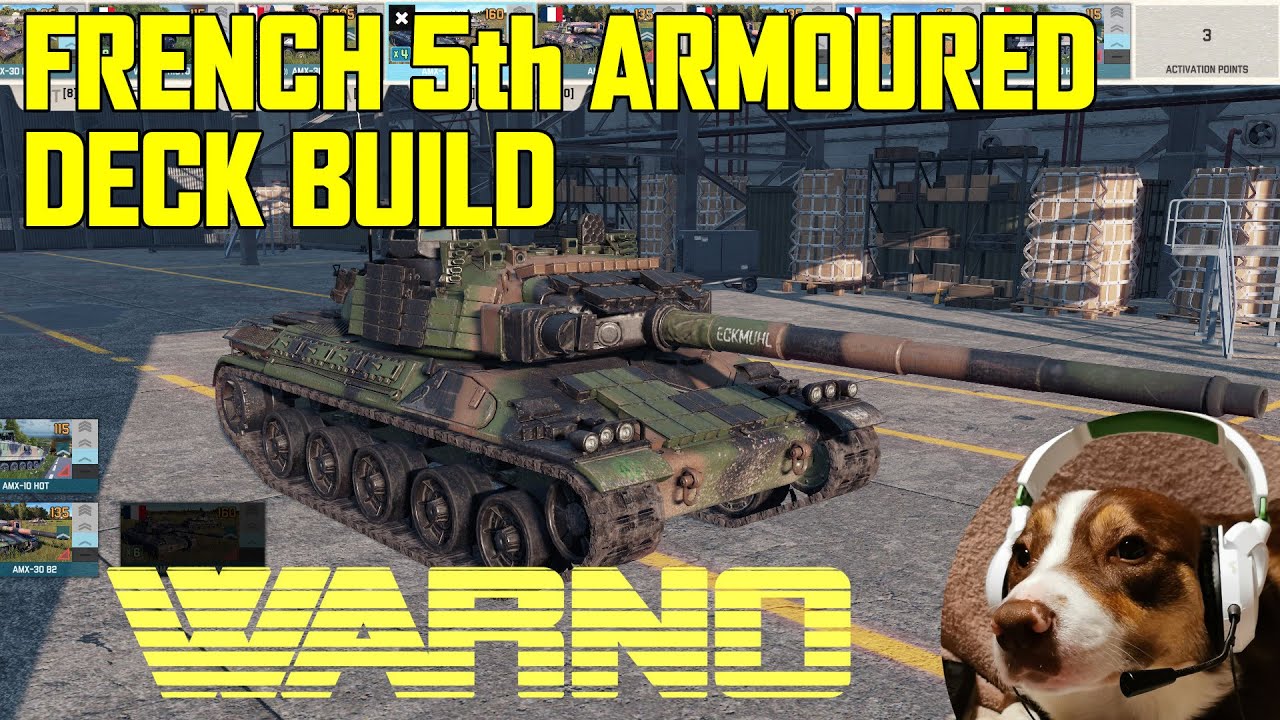 French 5th Armoured Deck Build - WARNO