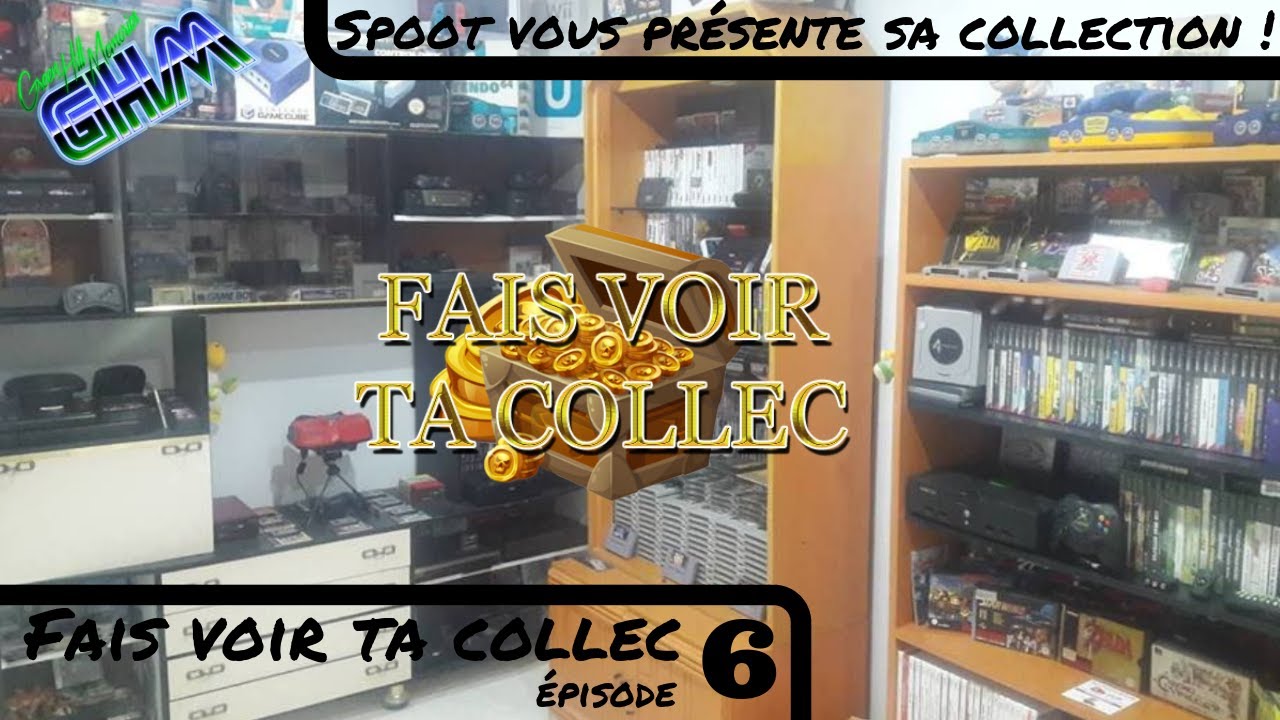 [FaisVoirTaCollec #006] Spoot vous présente sa collection de jeux vidéo (room tour) !