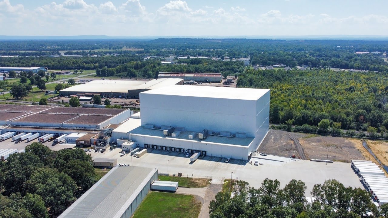 Americold's Fully Automated Russellville Facility