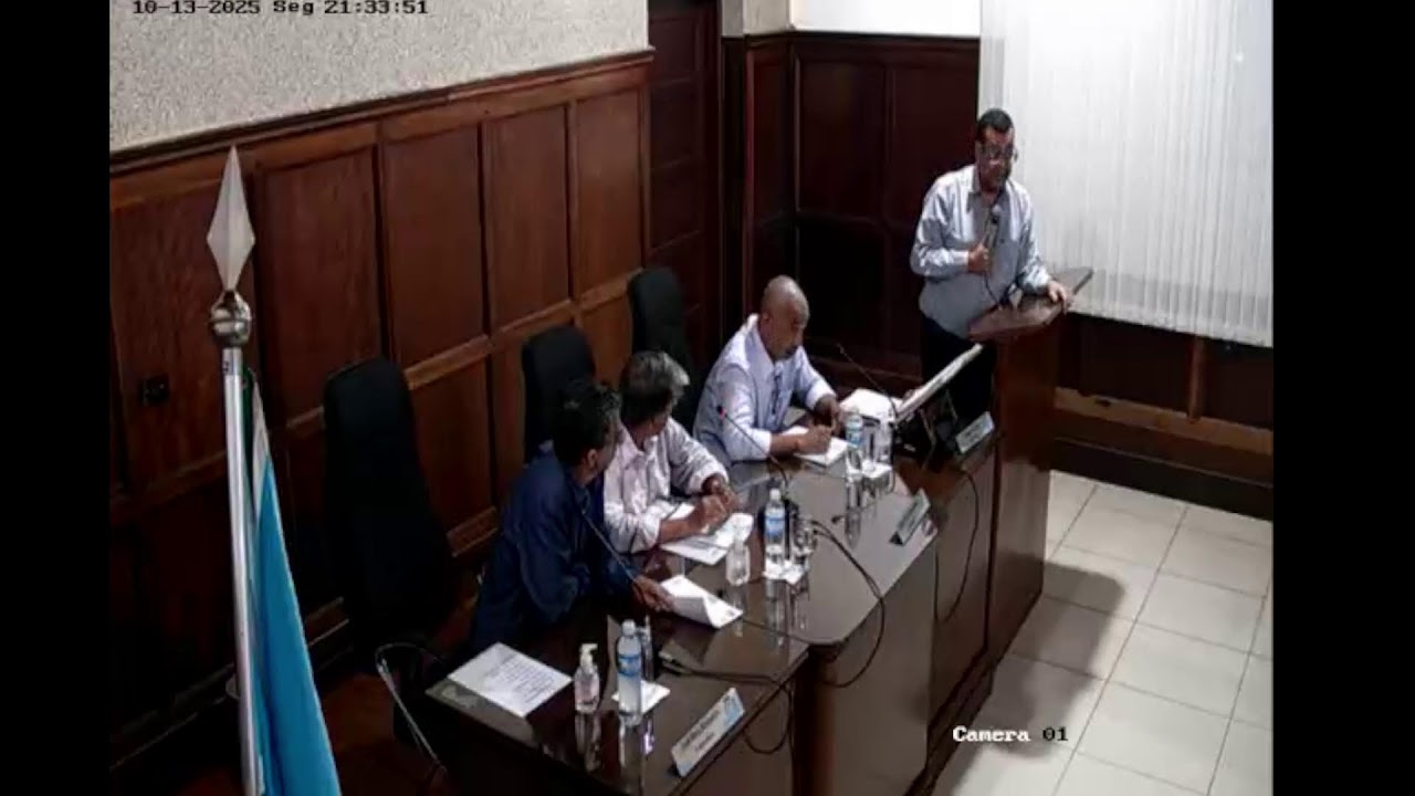 Sessão Ordinária de 13/10/2025 da Câmara Municipal de Tupi Paulista