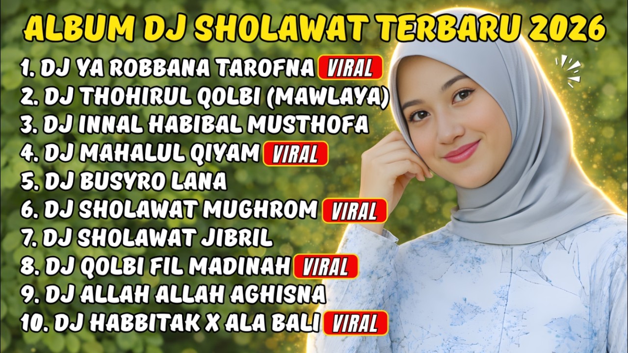 DJ Sholawat Adem | Penenang Pikiran & Hati Saat Mulai Aktivitas