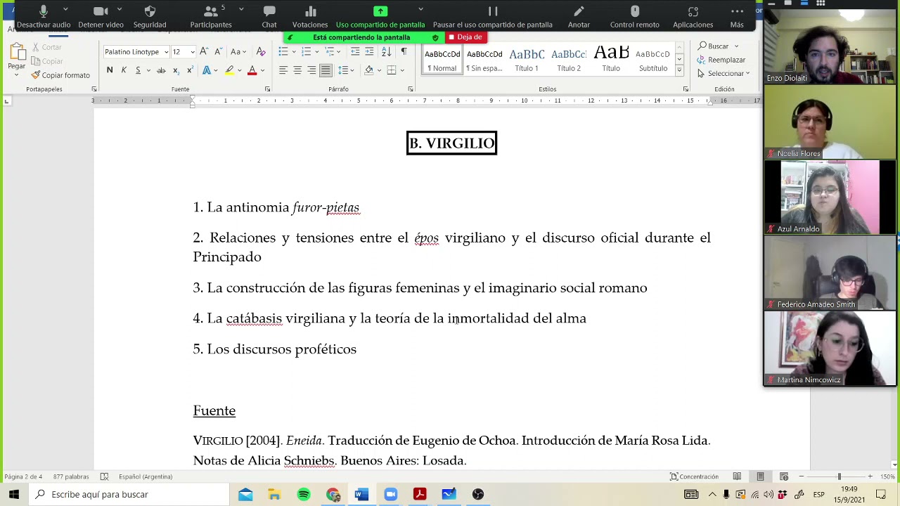IES N°1 | [2021] | Latín II | Clase N°15 - parte 1 (15 de septiembre)