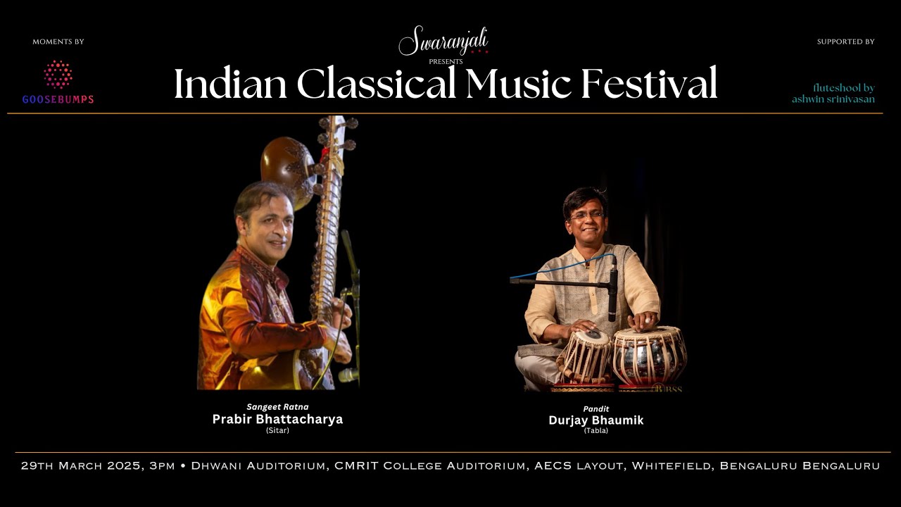 ICMF | Sangeet Ratna Shri. Prabir Bhattacharya (Sitar) | Pt. Durjay Bhaumik (Tabla)