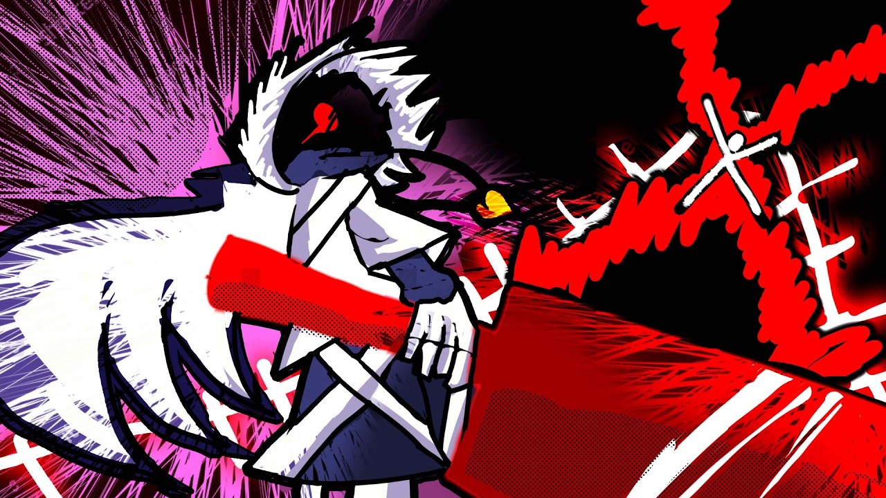 Cross Sans is real....HE JOINS YOMI HUSTLE (Underverse MOD)