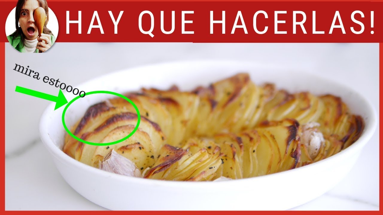 PAPAS AL HORNO TIERNAS Y CROCANTES A LA VEZ