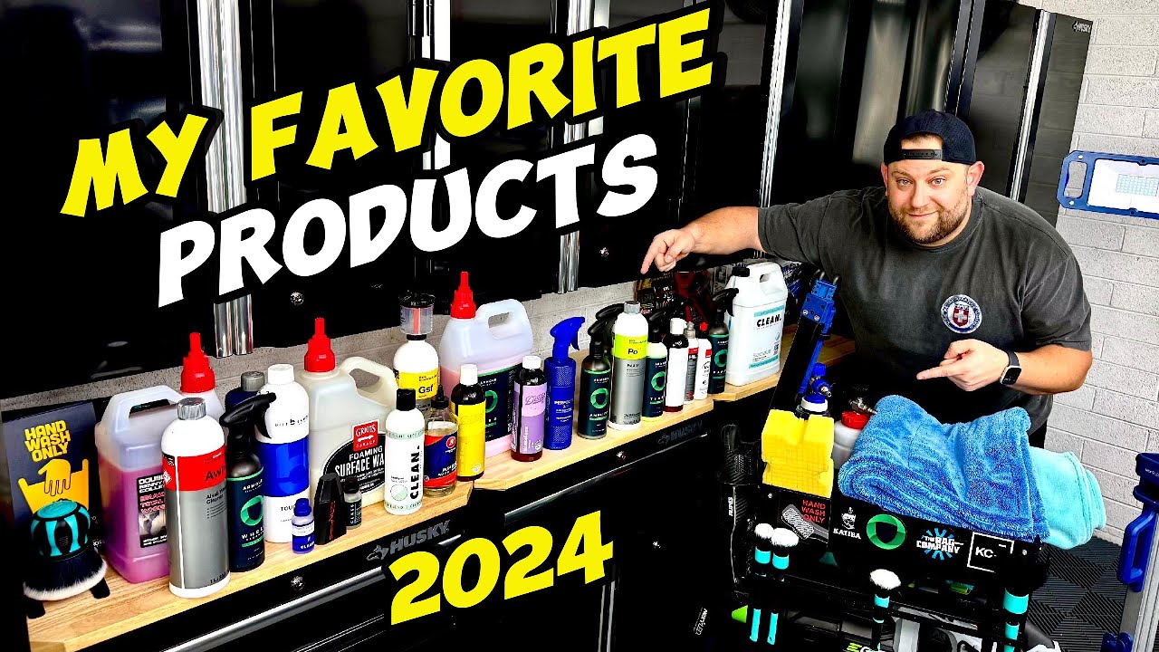 My Favorite Detailing Products in 2024 | Best Detailing Products | #detailing
