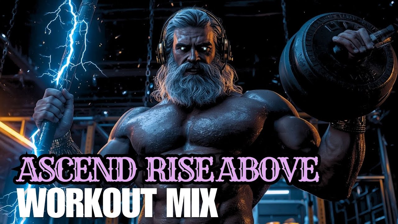 ASCEND ⚡ Zeus God Mode | 1 Hour Rock × EDM Workout Mix | Beast Mode Gym Motivation 2025