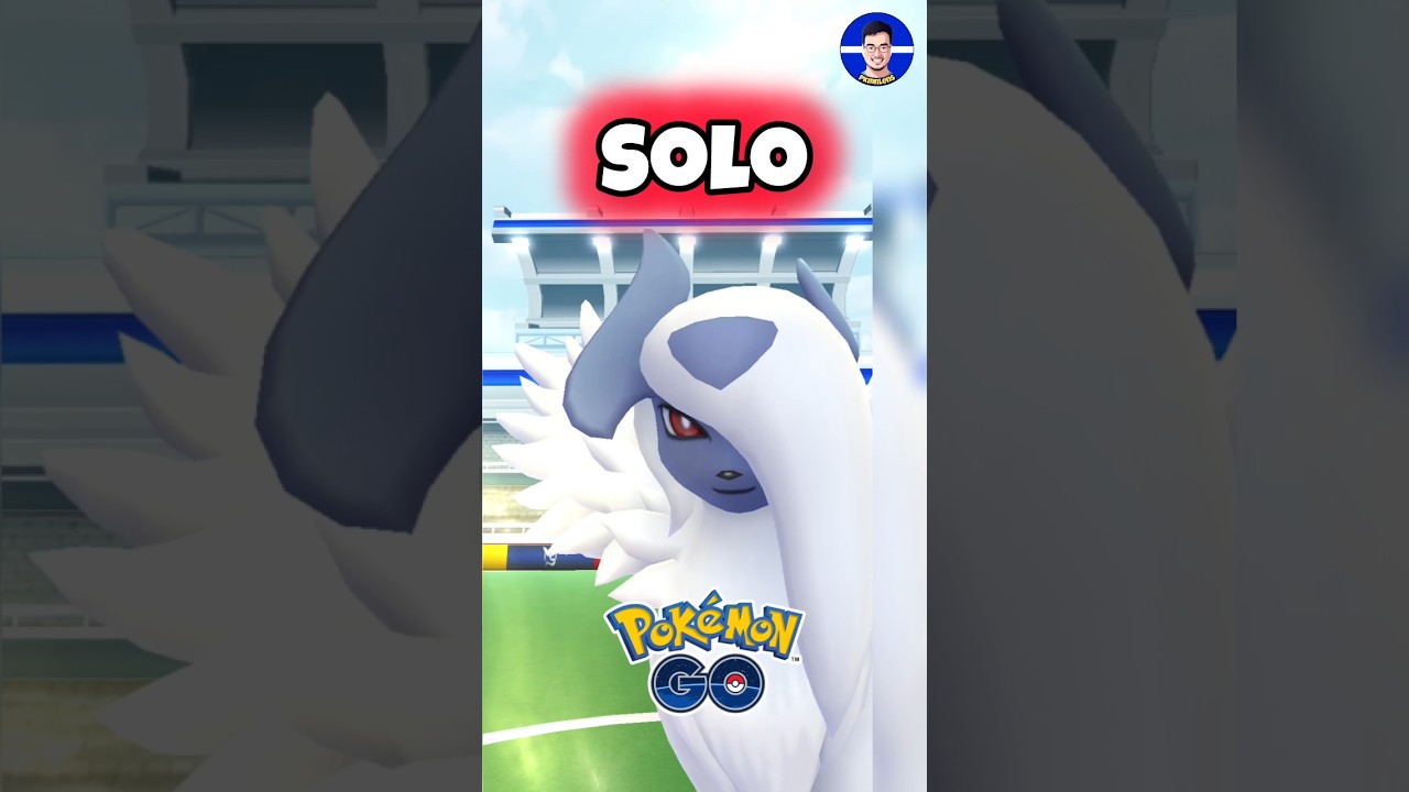 Solo Mega Absol Raid in Pokemon GO!