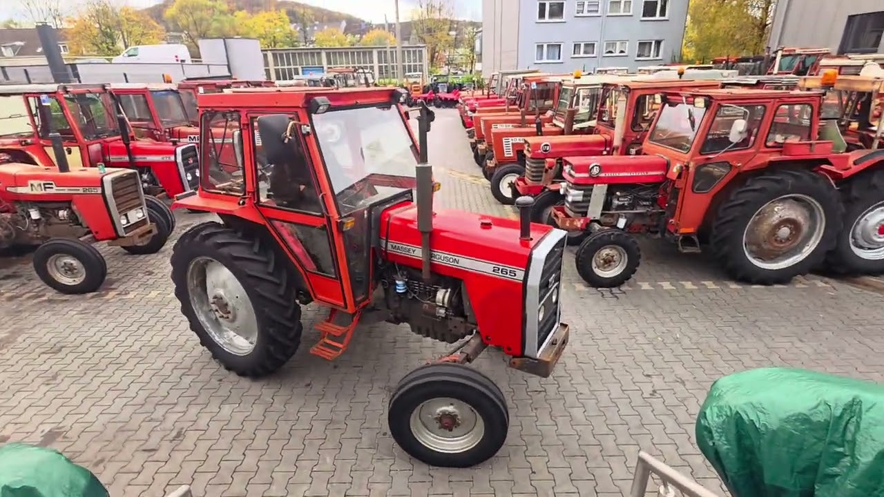 Massey Ferguson 265 for sale in Germany Export Traktor ماسي 265 انكليزي للبيع في المانيا MF 265