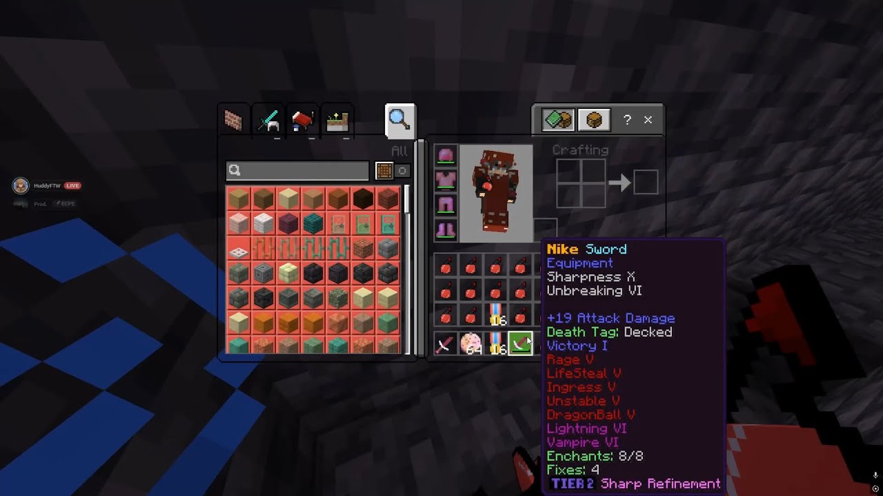 MAX SET in WILDERNESS? RAIDING TheBluePrint's KIT BASE! INSANE GOD SWORDS! ECPE OP Factions