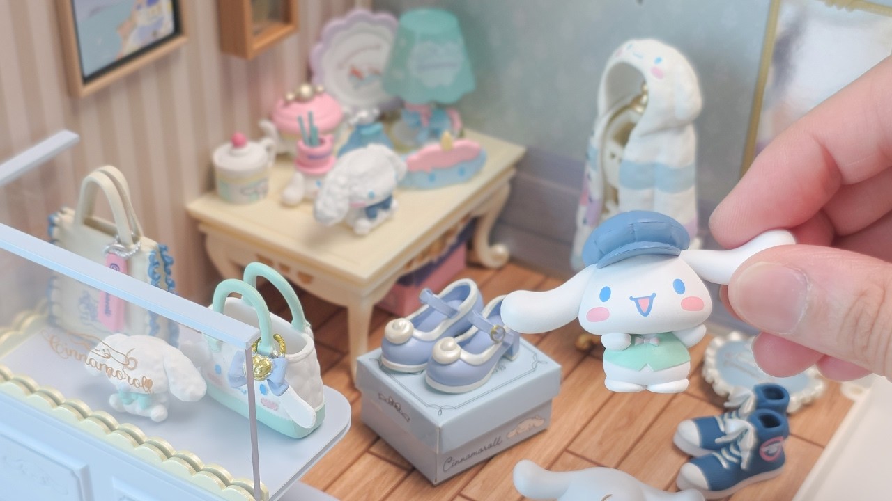 [rement unboxing] 시나모롤 스타일 샵 리멘트 풀박스 Cinnamoroll Style Shop 🛍 シナモロール リーメント