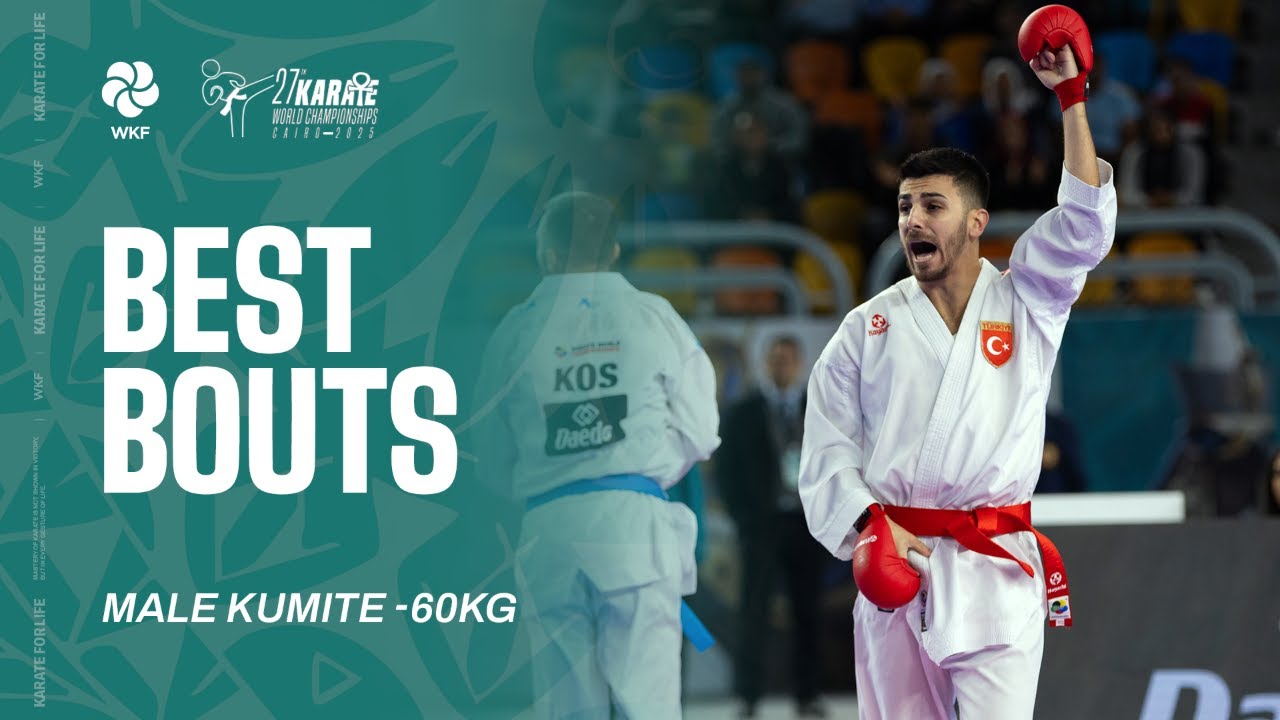 Best Bouts of #KarateCairo2025 | Eray Samdan (TUR) vs Islam Selmani (KOS) | Turkish power!