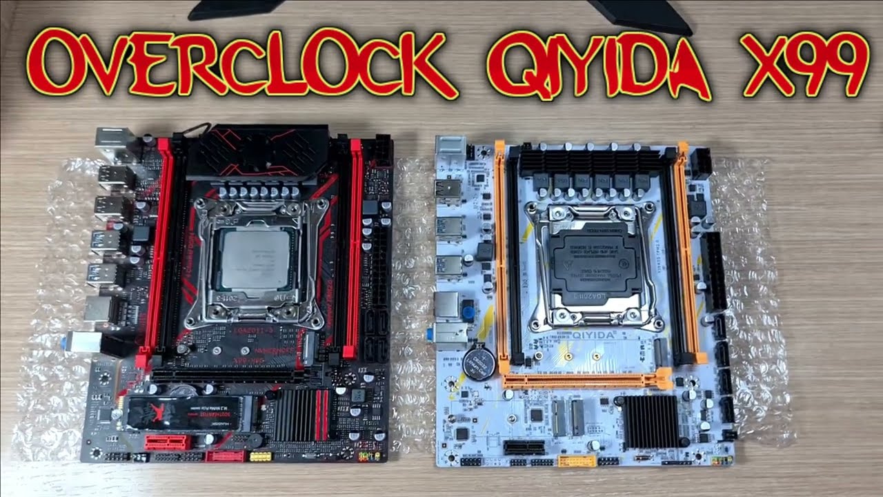 Overclock Paso A Paso en Qiyida X99 H9S y Qiyida X99 K9S