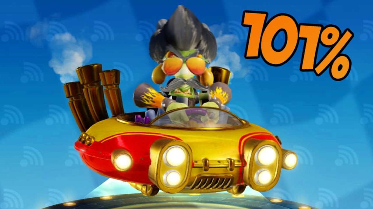 ОТКРЫТИЕ HOT ROD NITROS OXIDE (101% режим приключений)! | Crash Team Racing Nitro Fueled