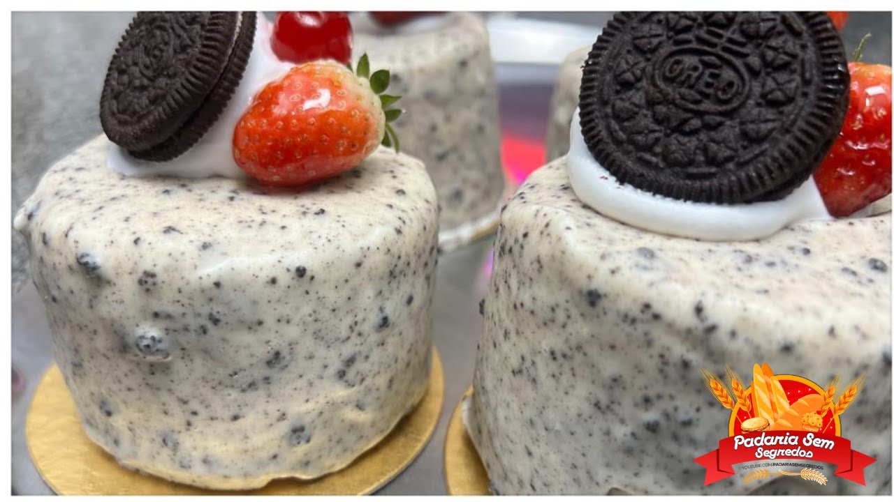 Tortinha de Oreo de Comer com os Olhos