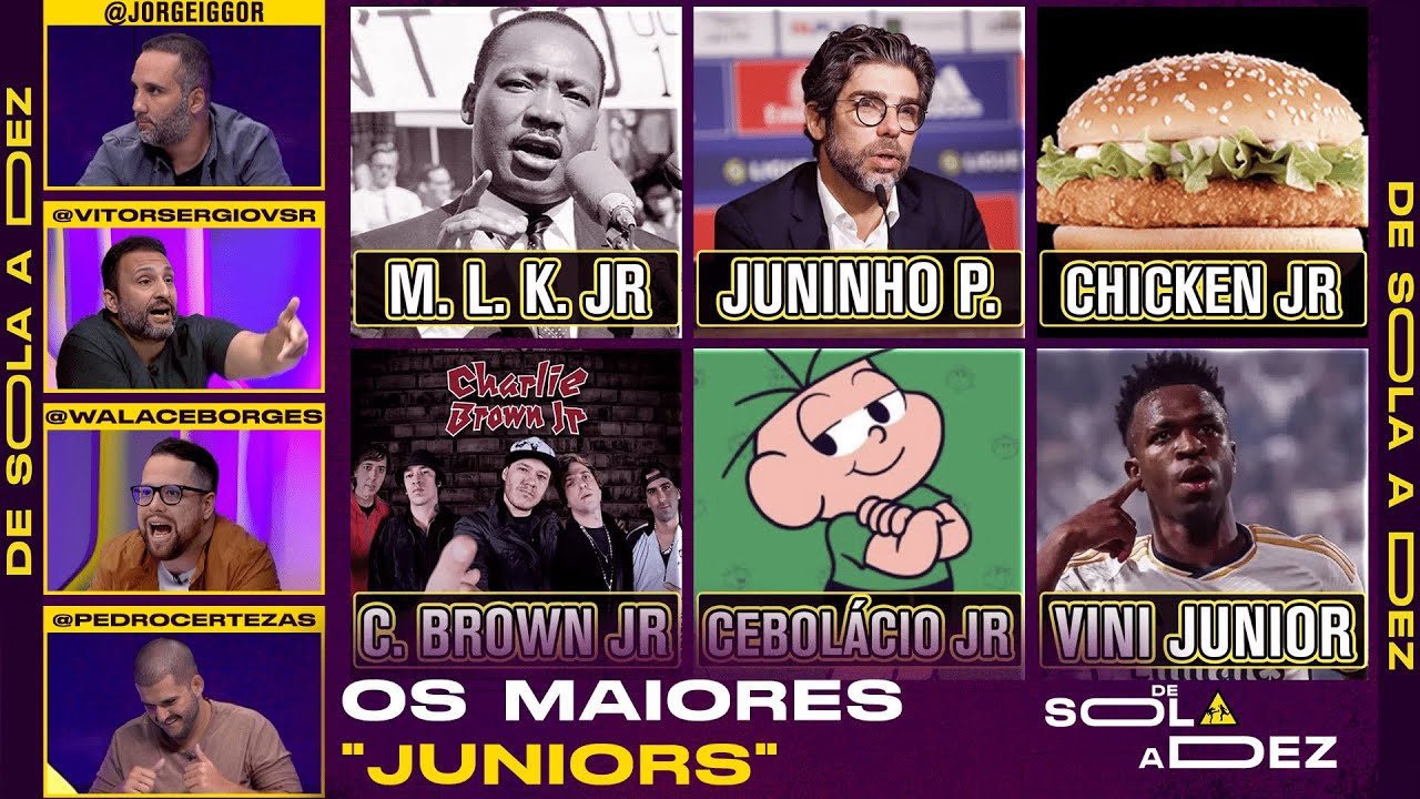 QUEM É O MAIOR JUNIOR DO MUNDO? CRAVAMOS! | DE SOLA A DEZ