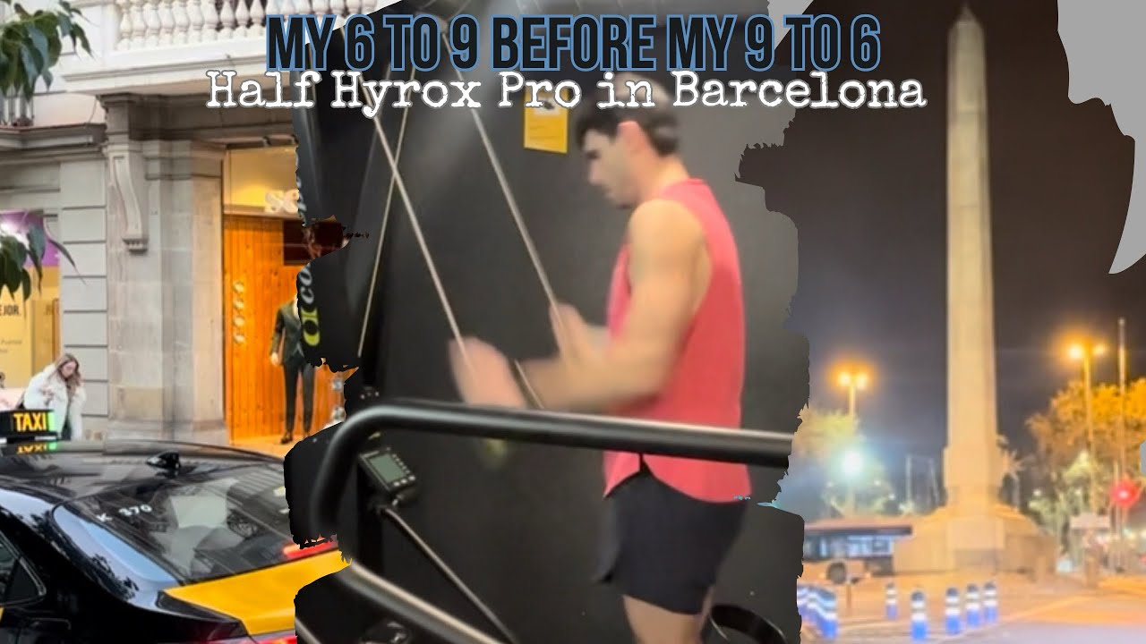 My 6 to 9 before my 9 to 6 in Barcelona
