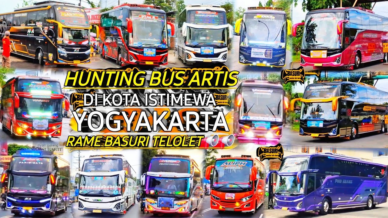 MOMEN SERU‼️KUMPULAN HUNTING BUS ARTIS SEBELUM TRIP NOTR DI KOTA ISTIMEWA YOGYAKARTA 🔥🔥😍😍