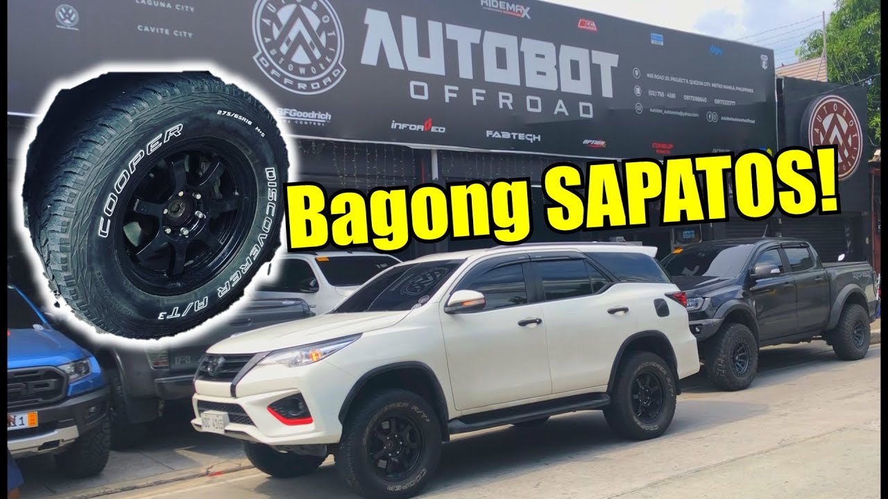 New Shoes For Fortuner | Autobot Off-road Transformation | Rays Gramlights 57s / Cooper Tires