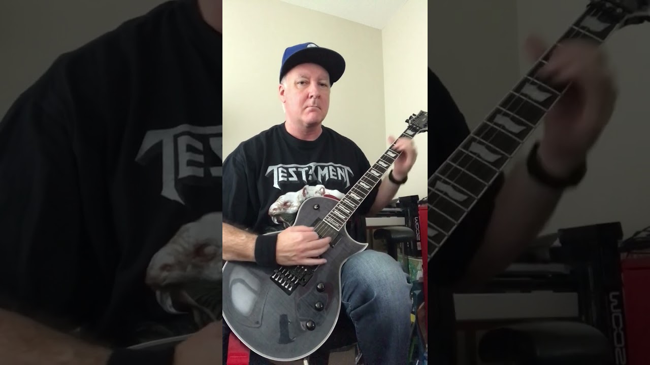 ESP LTD EC1000 Thrash Metal Inspired by Slayer