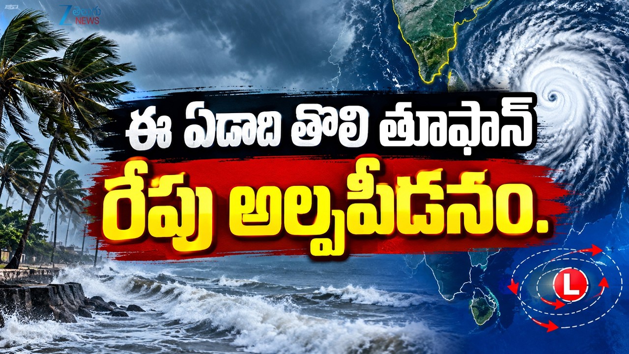 Heavy Rains In AP | Weather Updates | ఈ ఏడాది తొలి తూఫాన్ రేపు అల్పపీడనం | ZEE Telugu News