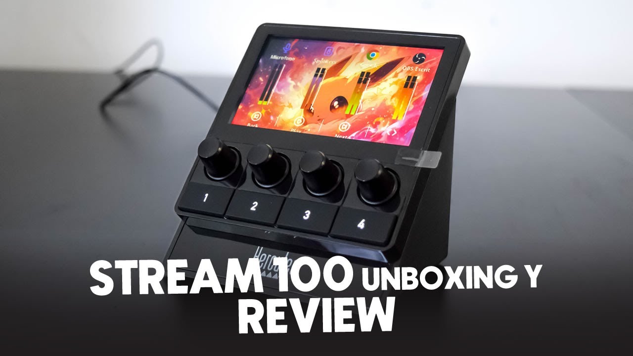 ¡BRUTAL! HERCULES STREAM 100 para STREAMING. (Reseña a fondo)
